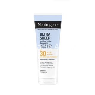 Neutrogena ultra sheer loción corporal invisible hidratante SPF 30  200 ml - Imagen 1