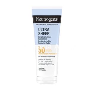 Neutrogena ultra sheer loción corporal invisible hidratante SPF 50 200 ml - Imagen 1