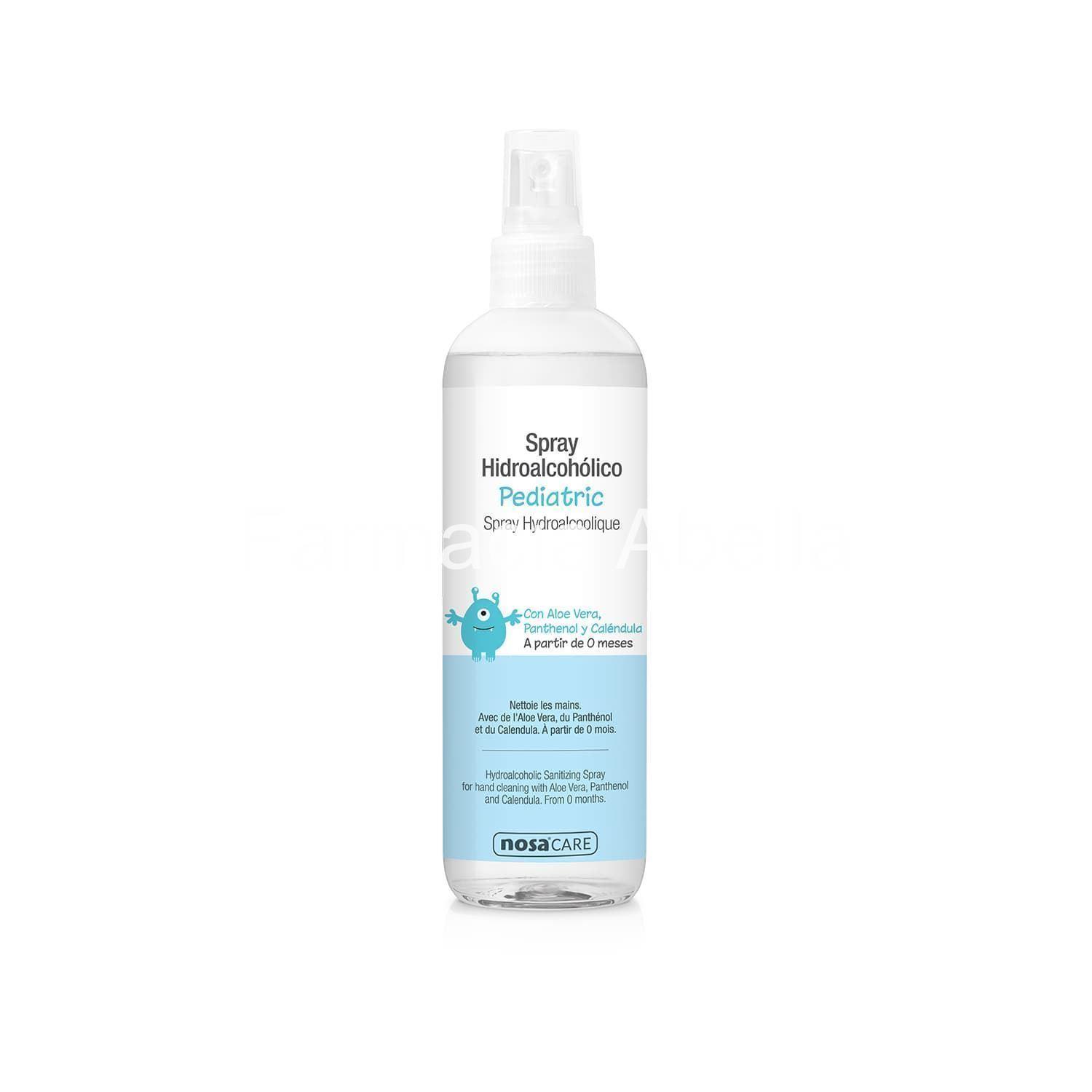 Nosa care spray hidroalcohólico  pediátrico 250 ml apto bebés 0 meses - Imagen 1