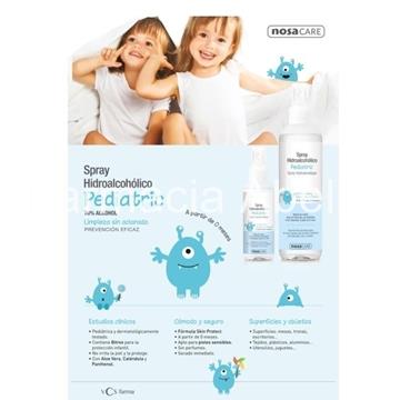 Nosa care spray hidroalcohólico  pediátrico 250 ml apto bebés 0 meses - Imagen 2