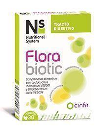 Ns Florabiotic 30 cápsulas probióticos - Imagen 1