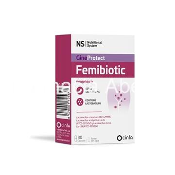 Ns Gineprotect Femibiotic 30 cápsulas - Imagen 1
