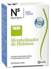 Ns  Metabolizador de Hidratos 60 Comprimidos - Imagen 1