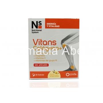 NS Vitans Colágeno+ 30 Sobres Sabor Vainilla - Imagen 1