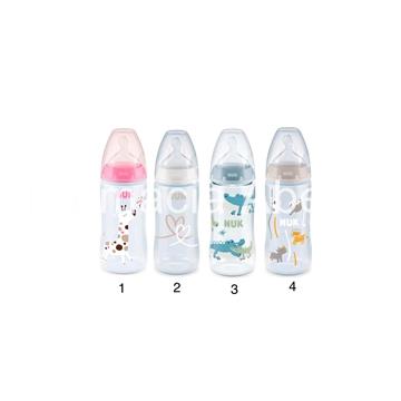 Nuk BIBERON FC PP LÁTEX 6-18M 300ML - Imagen 1