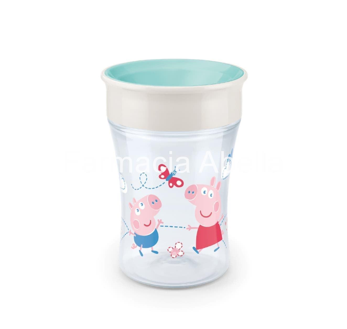 Nuk taza infantil magic cup Peppa Pig 230 ml 8+m - Imagen 2