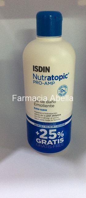 Nutratopic Pro-AMP Gel de Baño Emoliente 400 ml - Imagen 1