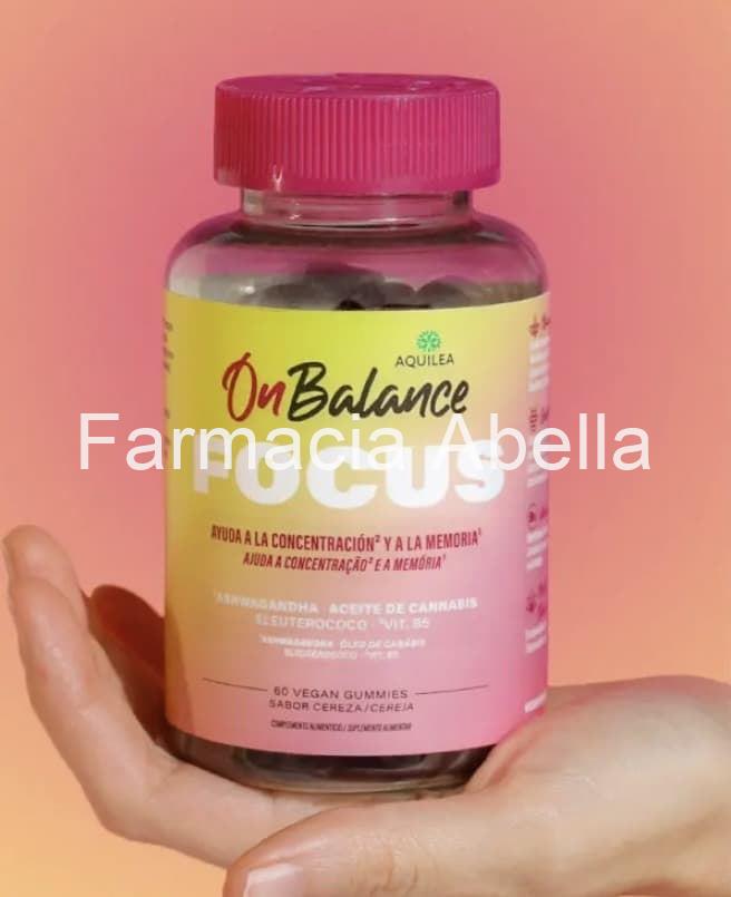 OneBalance Focus 60 gominolas veganas sabor cereza - Imagen 1