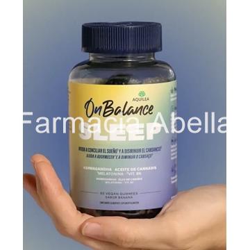 OneBalance Sleep 60 gominolas veganas sabor naranja - Imagen 1