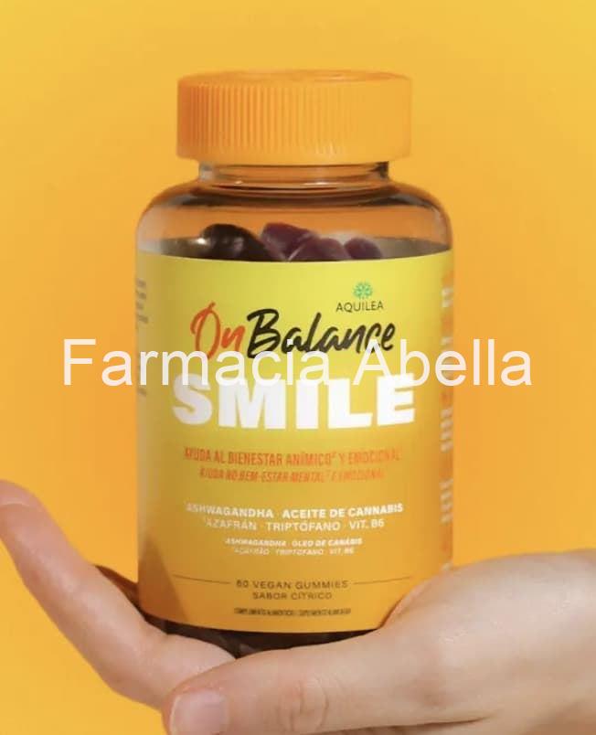 OneBalance Smile 60 gominolas veganas sabor cítrico - Imagen 1