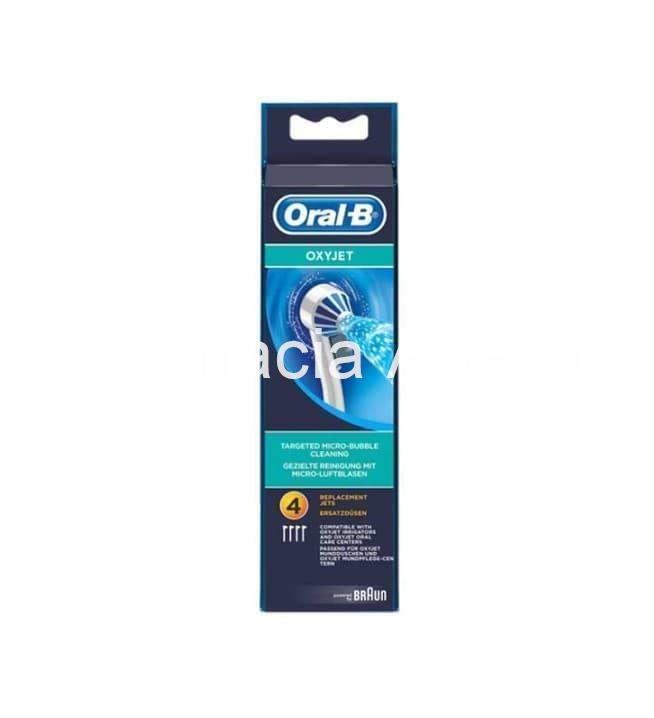 Oxyjet  recambios care center irrigador Oral-B profesional 4 unidades - Imagen 1