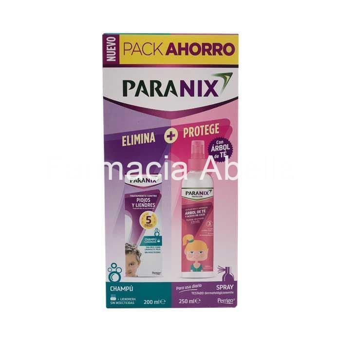 Paranix Pack ahorro champú 200 ml y spray protector 250ml - Imagen 1