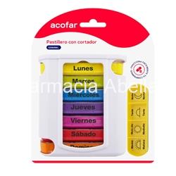 Pastillero semanal con cortador - Imagen 1
