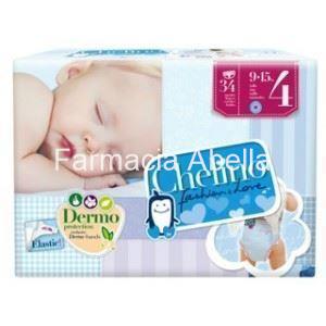 Pañales Chelino Fashion Love talla 4 de 9 a 15 kg 34 uni - Imagen 1