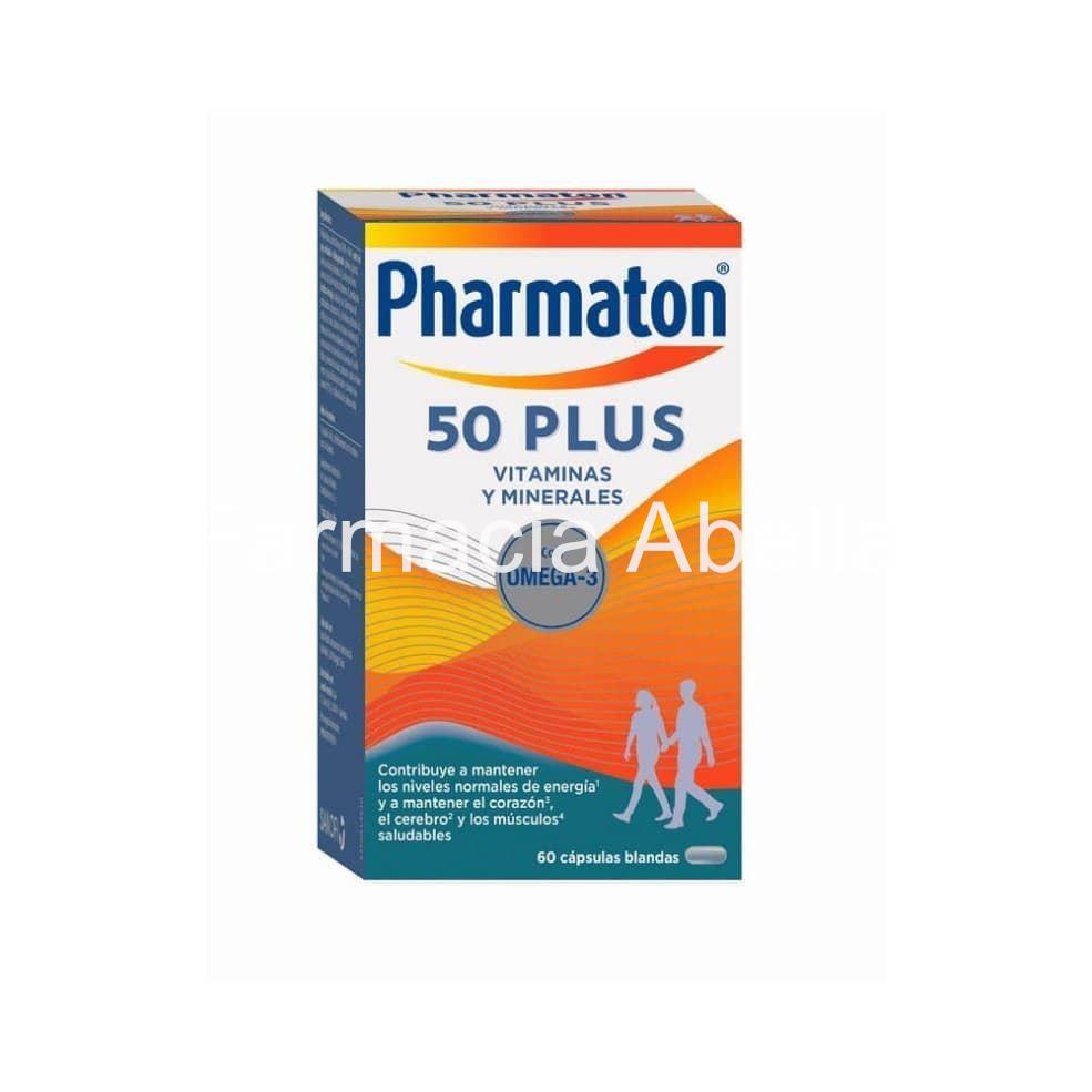 Pharmaton 50 Plus 60 cápsulas blandas - Imagen 1