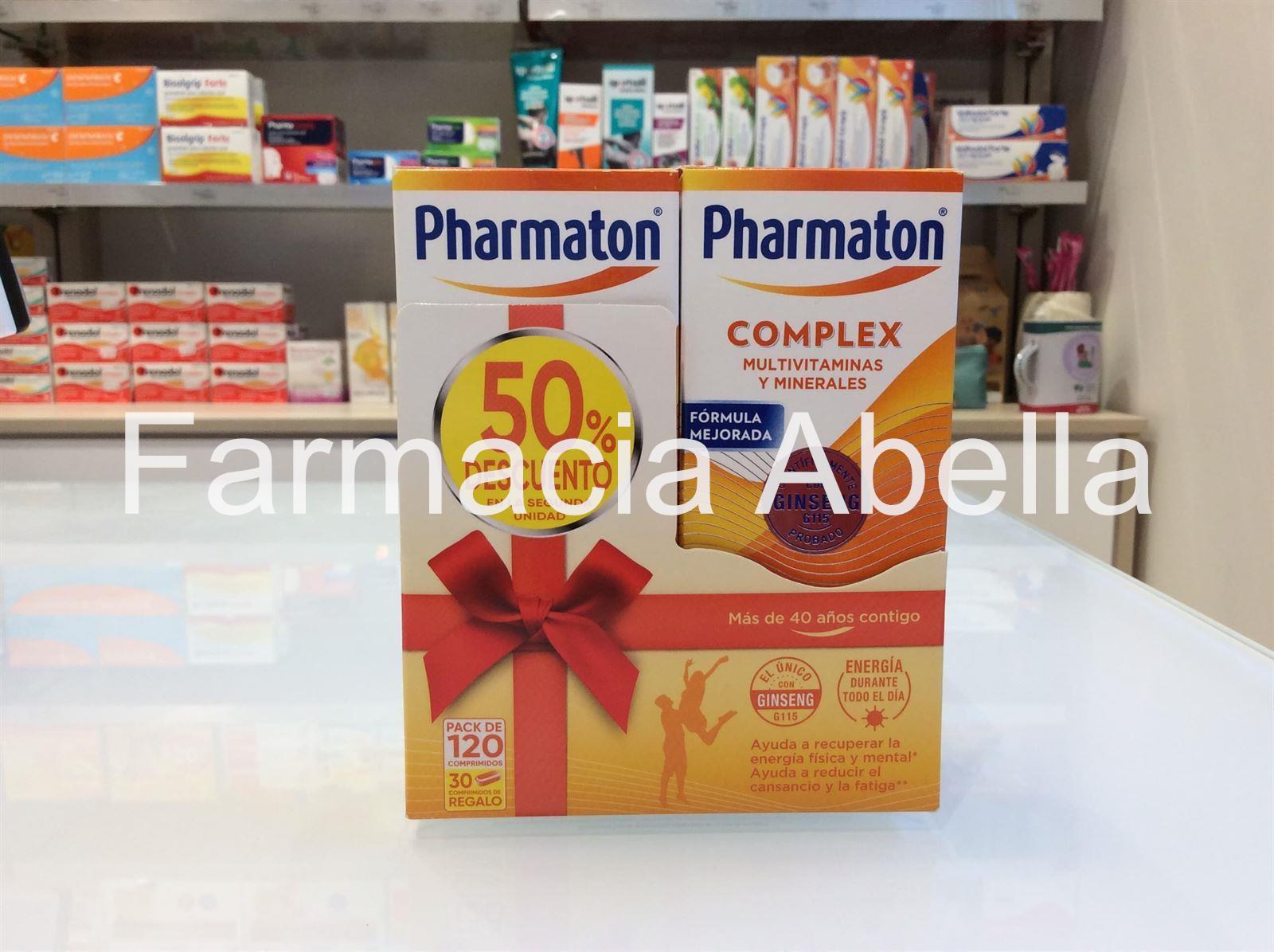 Pharmaton complex 2 envases 60 comprimidos - Imagen 1