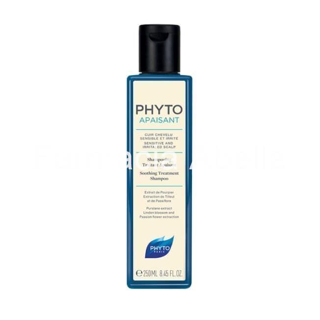 Phyto apaisant champú tratante calmante 250 ml - Imagen 1