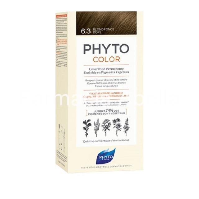 Phyto color 6.3 rubio oscuro dorado - Imagen 1
