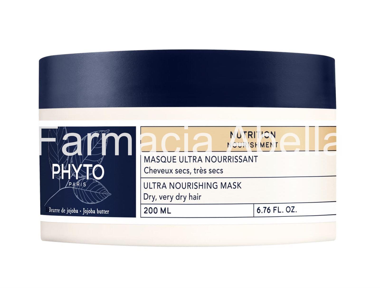 Phyto Nutrición mascarilla cabellos secos 200 ml - Imagen 1