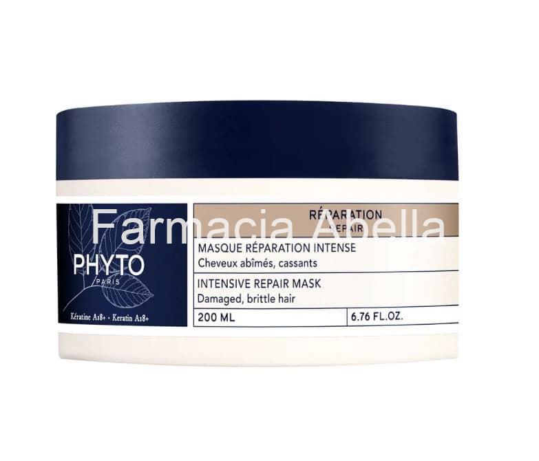 Phyto Reparación mascarilla cabellos dañados 200 ml - Imagen 1