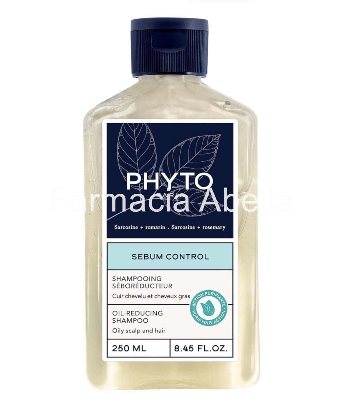 Phyto sebum control champú 250 ml - Imagen 1