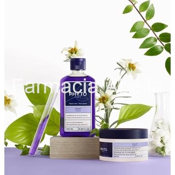Phyto Violet champú para cabellos grises 250 ml - Imagen 2