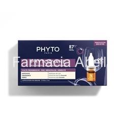 Phytocyane mujer anti caída capilar progresiva 12 ampollas - Imagen 1