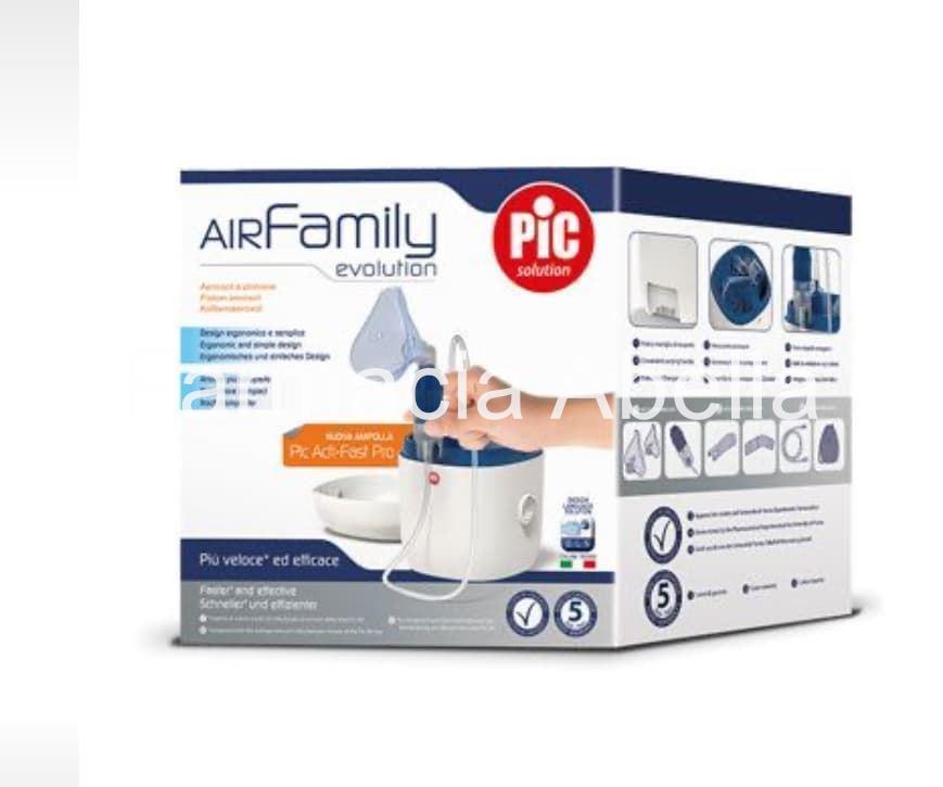 PIC nebulizador AirFamily evolution Aerosol de pistón - Imagen 1