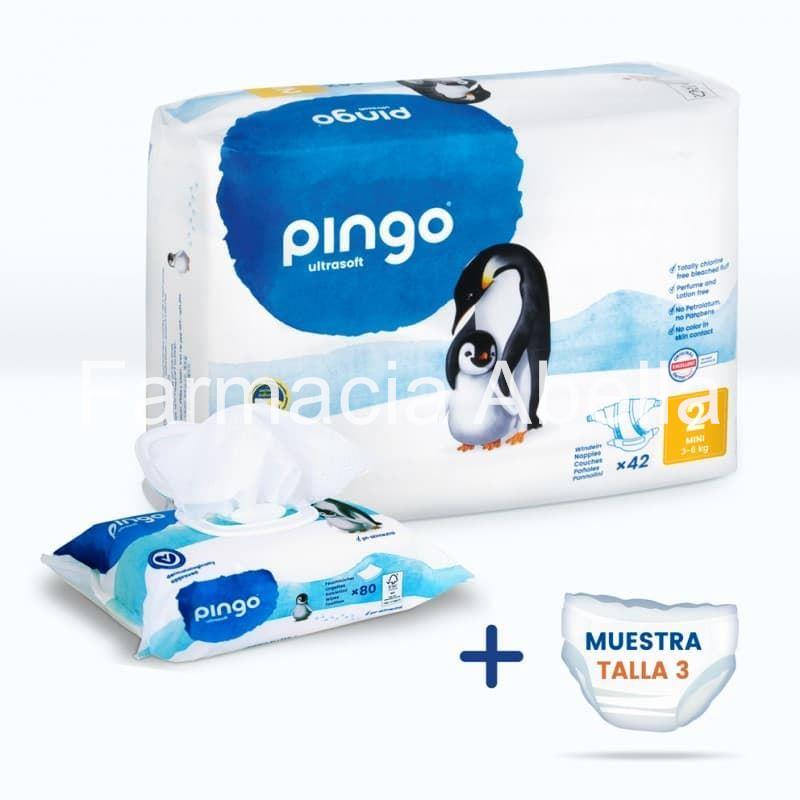 Pingo pañales 3-6 kg pack descubrimiento Talla 2 - Imagen 1