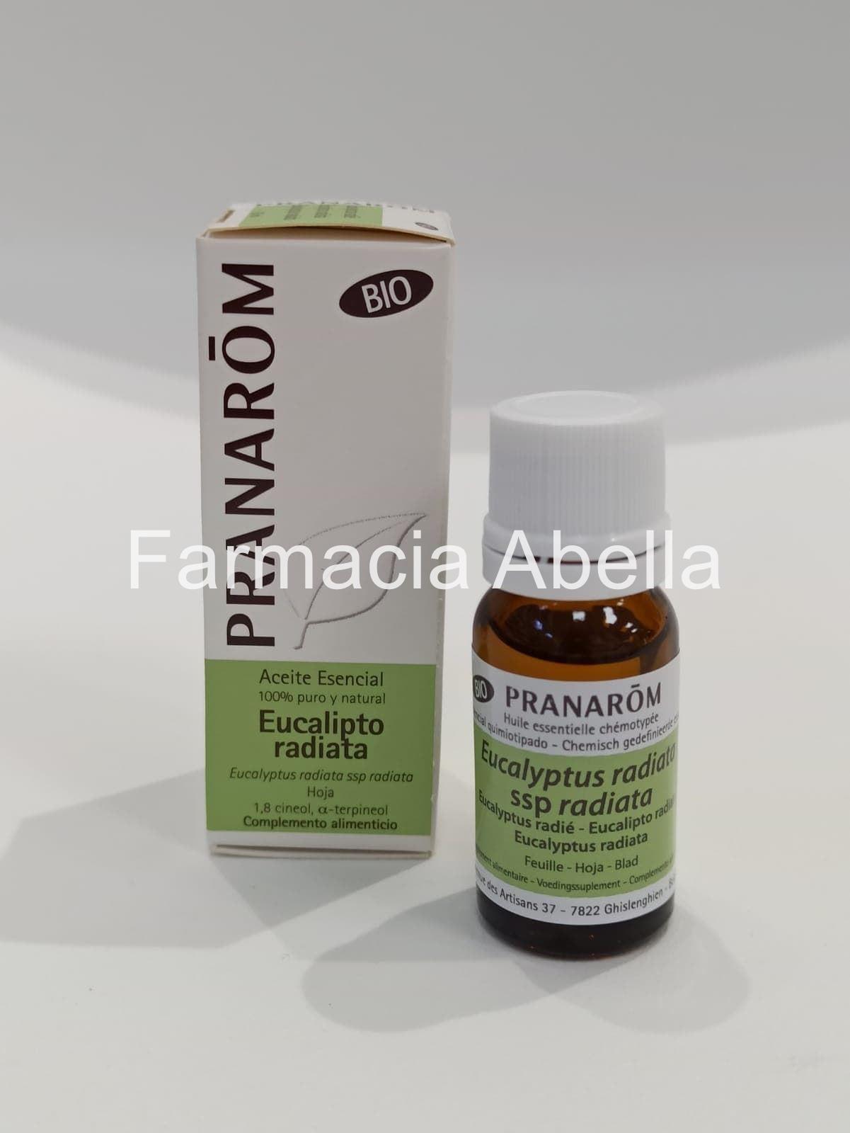 Pranarom aceite esencial BIO de eucalipto radiata 10 ml