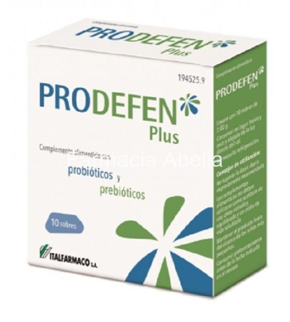 Prodefen Plus 10 sobres probiótico - Imagen 1