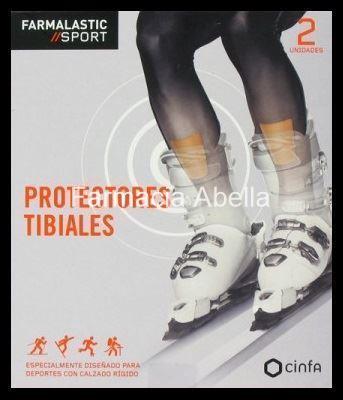 Protectores Tibiales Farmalastic Sport 2 unidades - Imagen 1