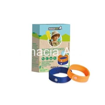 Pulseras repelentes de mosquitos con geraniol 2 unidades - Imagen 1