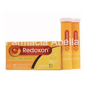 Redoxon 1g vitamina C 30 comprimidos efervescentes sabor limón - Imagen 1