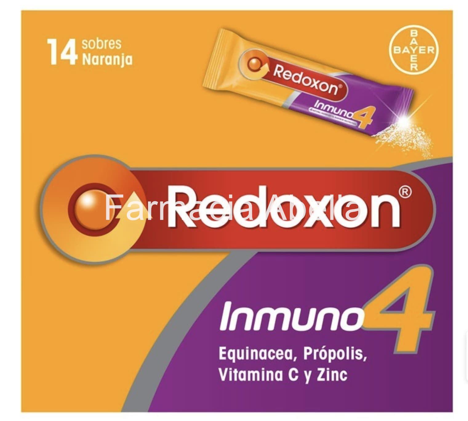 Redoxon inmuno4 14 sobres sobres sabor naranja - Imagen 1