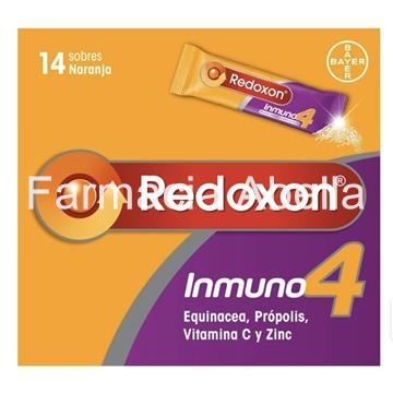 Redoxon inmuno4 14 sobres sobres sabor naranja - Imagen 1