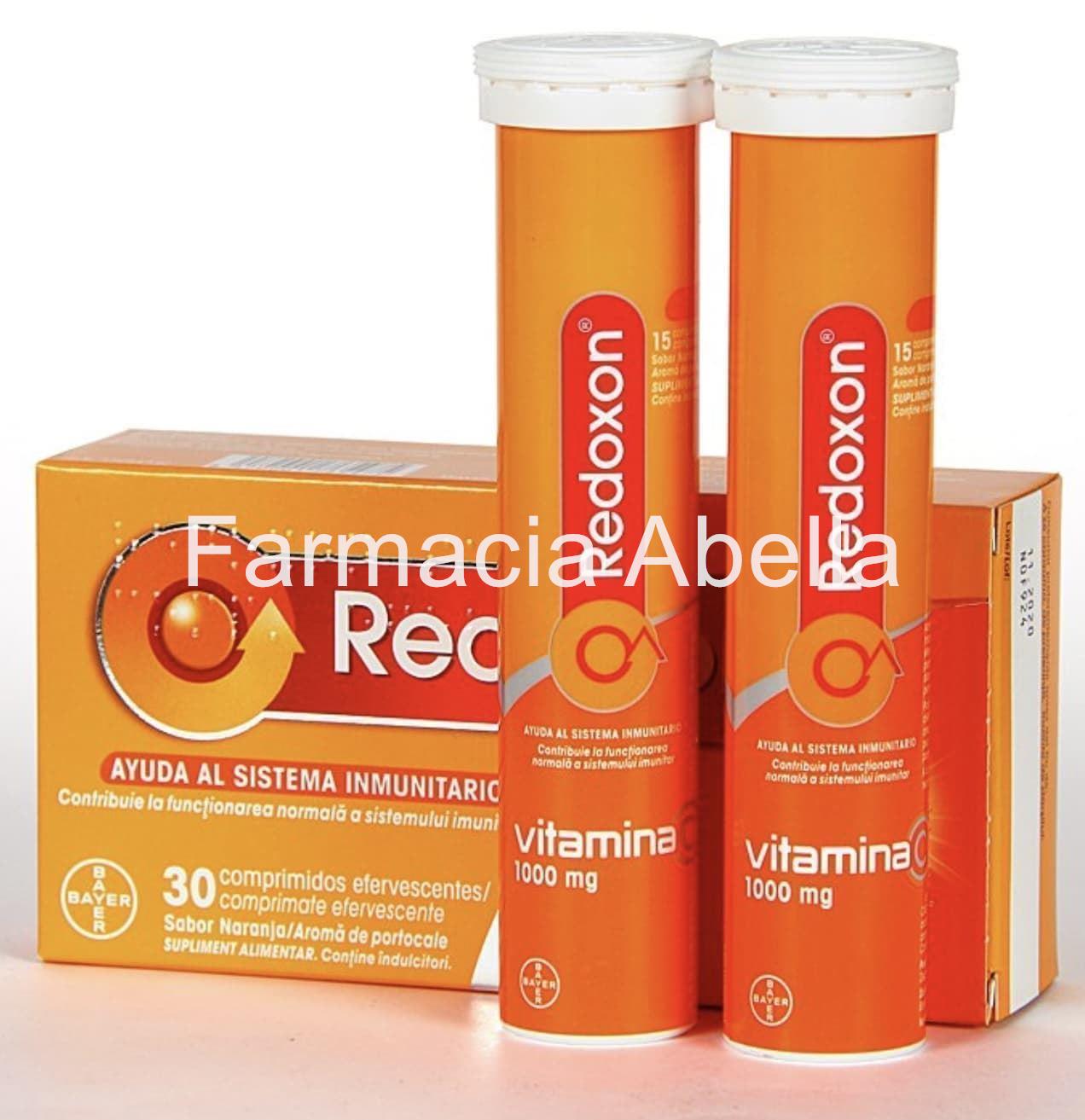 Redoxon vitamina C 1000 mg 30 comprimidos efervescentes sabor naranja - Imagen 2