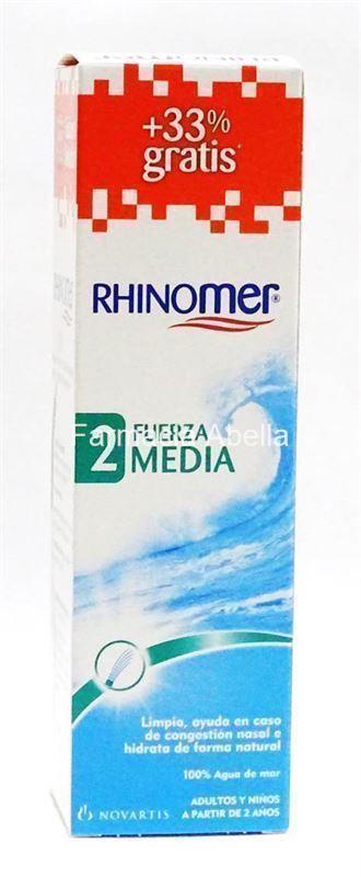 Rhinomer Fuerza 2 Media 135ml+45ml Promoción ahorro 33% gratis - Imagen 1