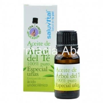 Saluvital aceite de árbol de té 100% puro especial uñas 10 ml - Imagen 1