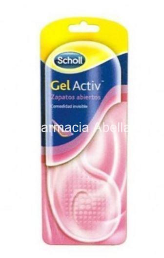 Scholl Plantillas Gel Active Zapatos Abiertos 35-40,5 - Imagen 1