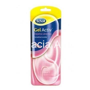 Scholl Plantillas Gel Active Zapatos Abiertos 35-40,5 - Imagen 1