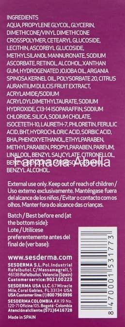 Sesderma Ferulac serum antioxidante liposomado 30 ml - Imagen 2