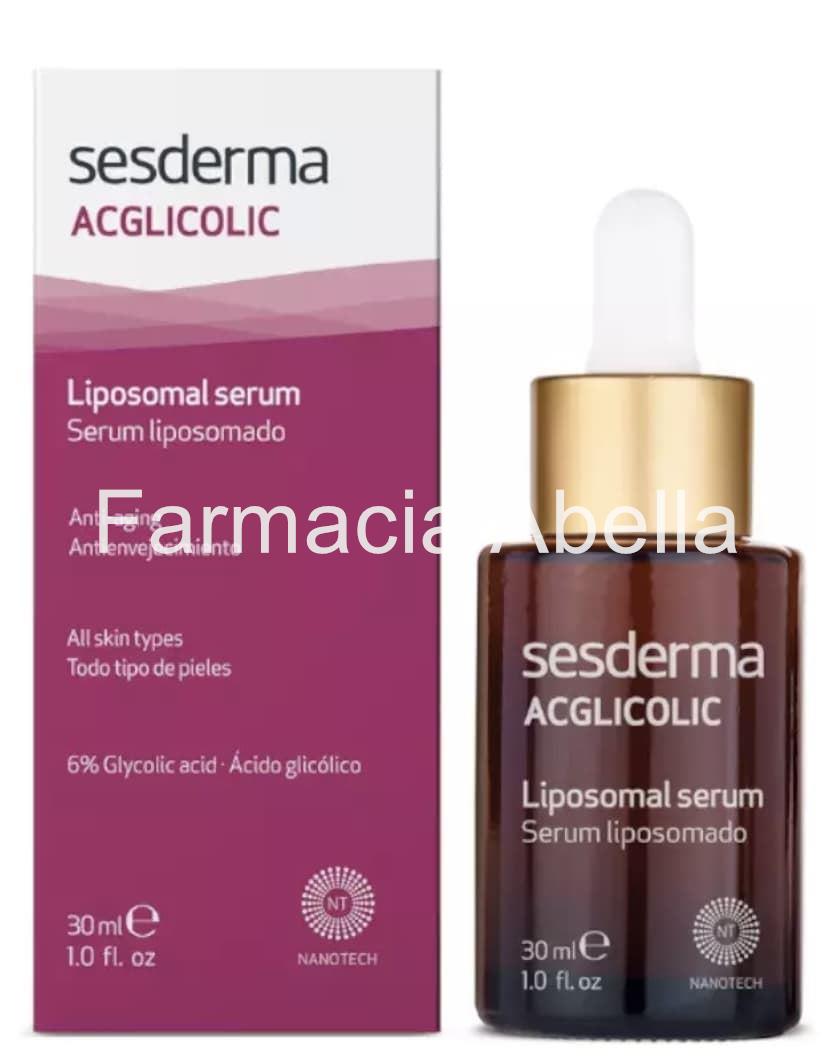 Sesderma pack infinito magnetismo aglicolic serum 30ml+ resveraderm antiox crema gel 50ml - Imagen 3