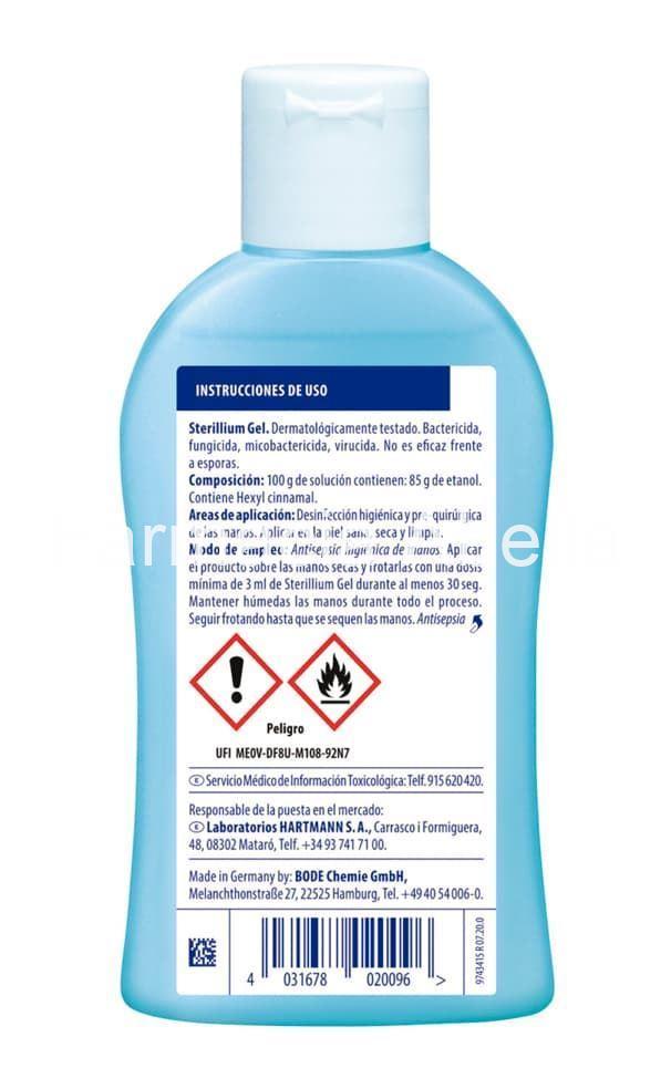 Sterillium gel antiséptico de manos 100 ml - Imagen 2