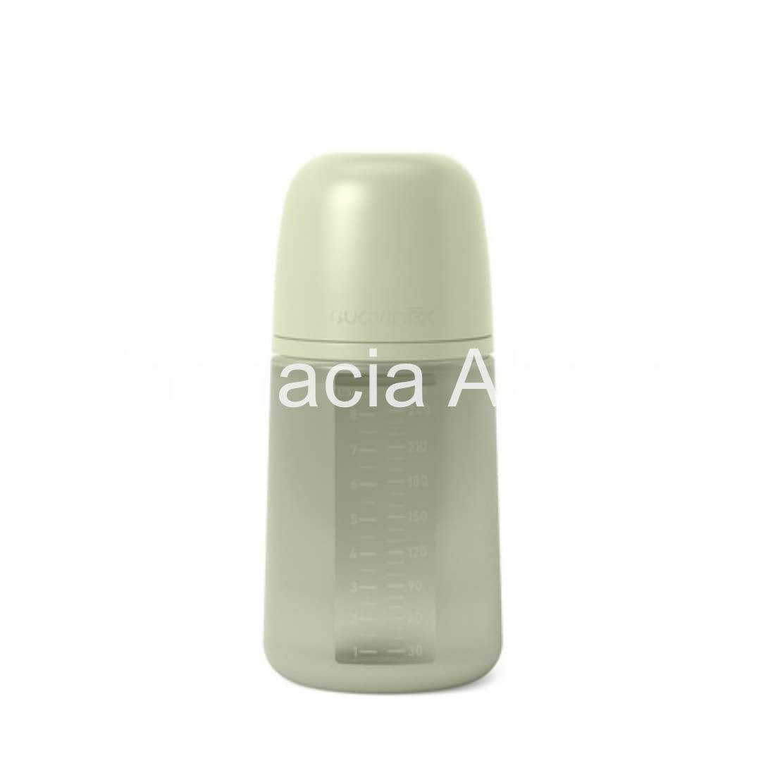 Suavinex biberón de silicona 240 ml +3m - Imagen 2