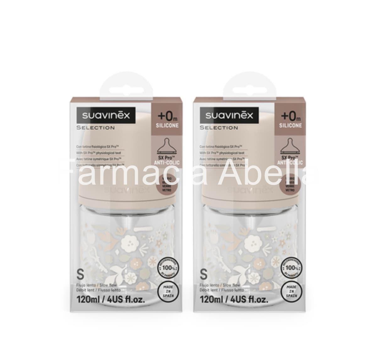 Suavinex biberón wonderland +0 120ml de vidrio con tetina SX pro silicona - Imagen 5