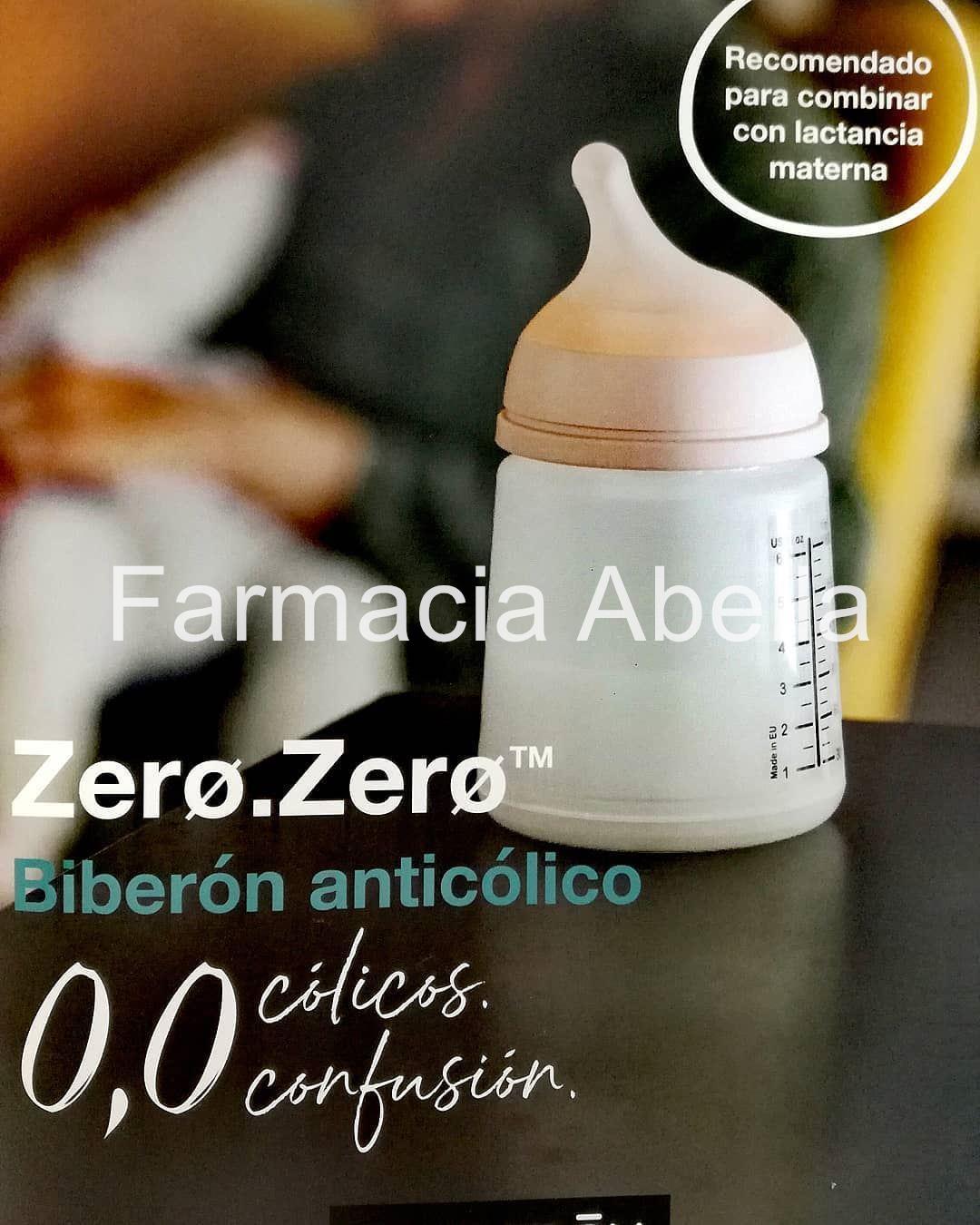 Suavinex biberón zero zero 180ml  tetina flujo lento +0m - Imagen 1