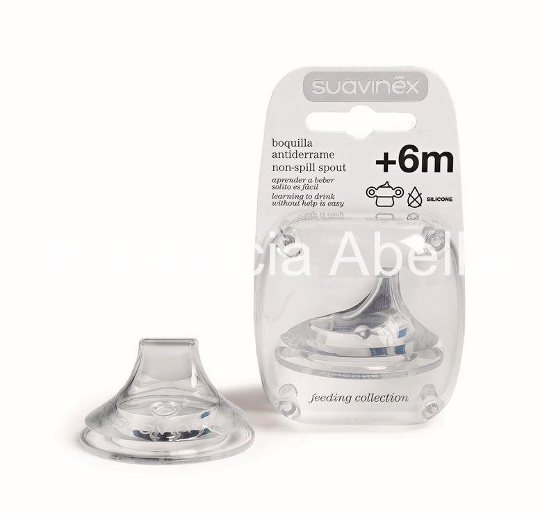 Suavinex boquilla antiderrame silicona +6 meses - Imagen 2