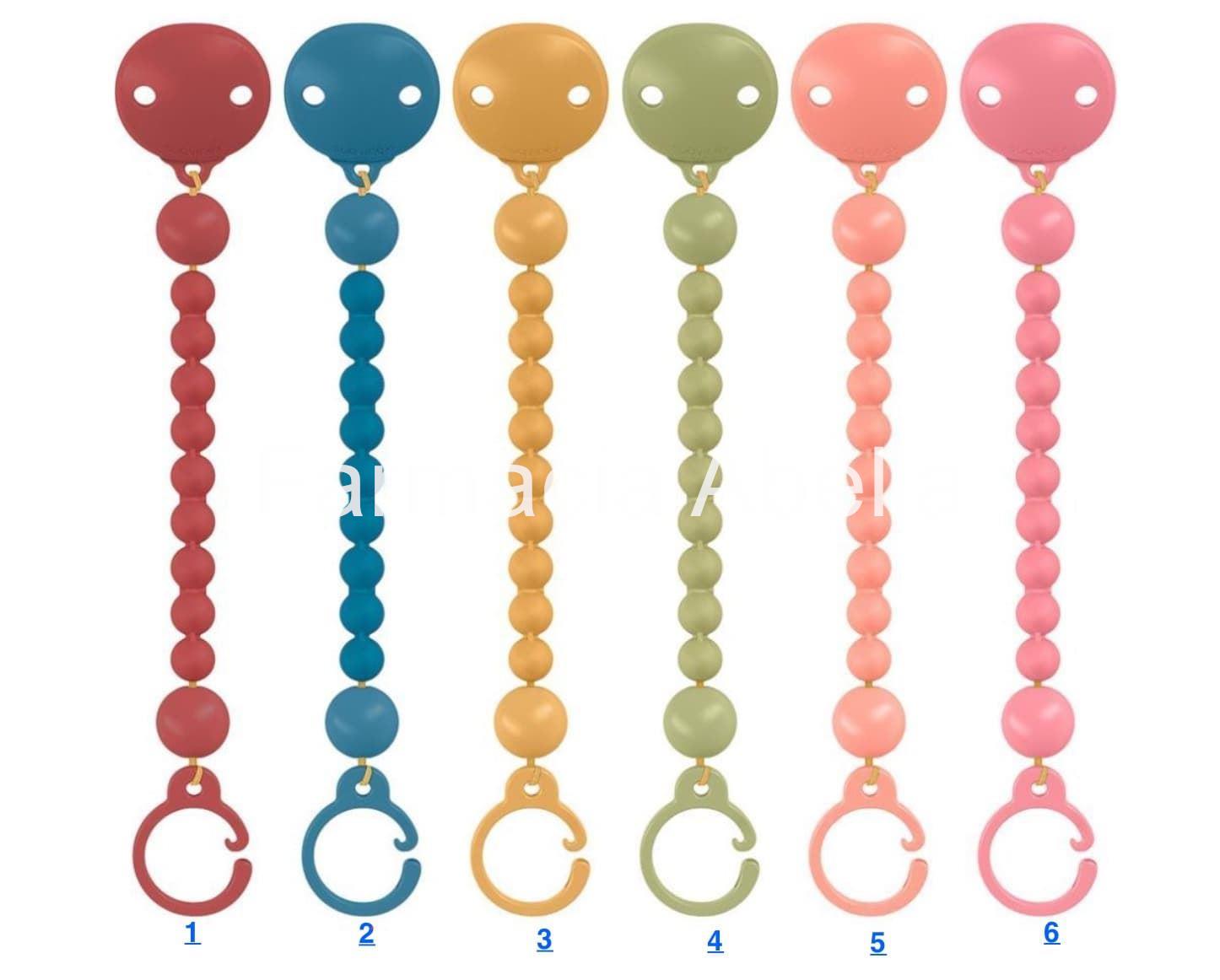 Suavinex broche pinza silicona bolita - Imagen 1