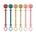 Suavinex broche pinza silicona bolita - Imagen 1